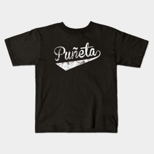 Funny Puerto Rican Saying Puneta Puerto Rico Boricua Humor Kids T-Shirt